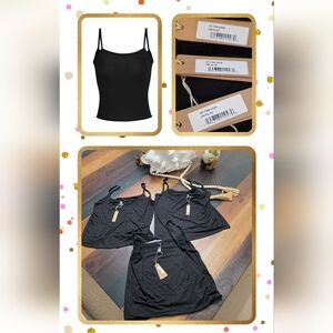 3pcs SKIMS ONYX Sleep Camisole Tank Top  3X NWT